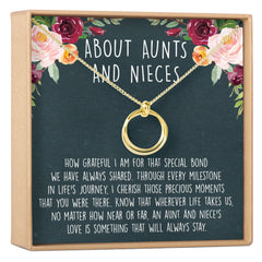 Aunt-Niece Necklace, Multiple Styles