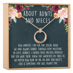 Aunt-Niece Necklace, Multiple Styles