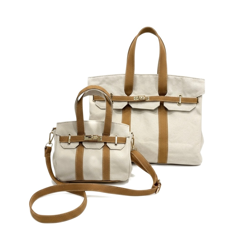 The Luxey Mini Canvas Tote