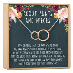 Aunt-Niece Necklace, Multiple Styles